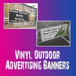 BIG Vinyl Outdoor PVC Vinyl Banners