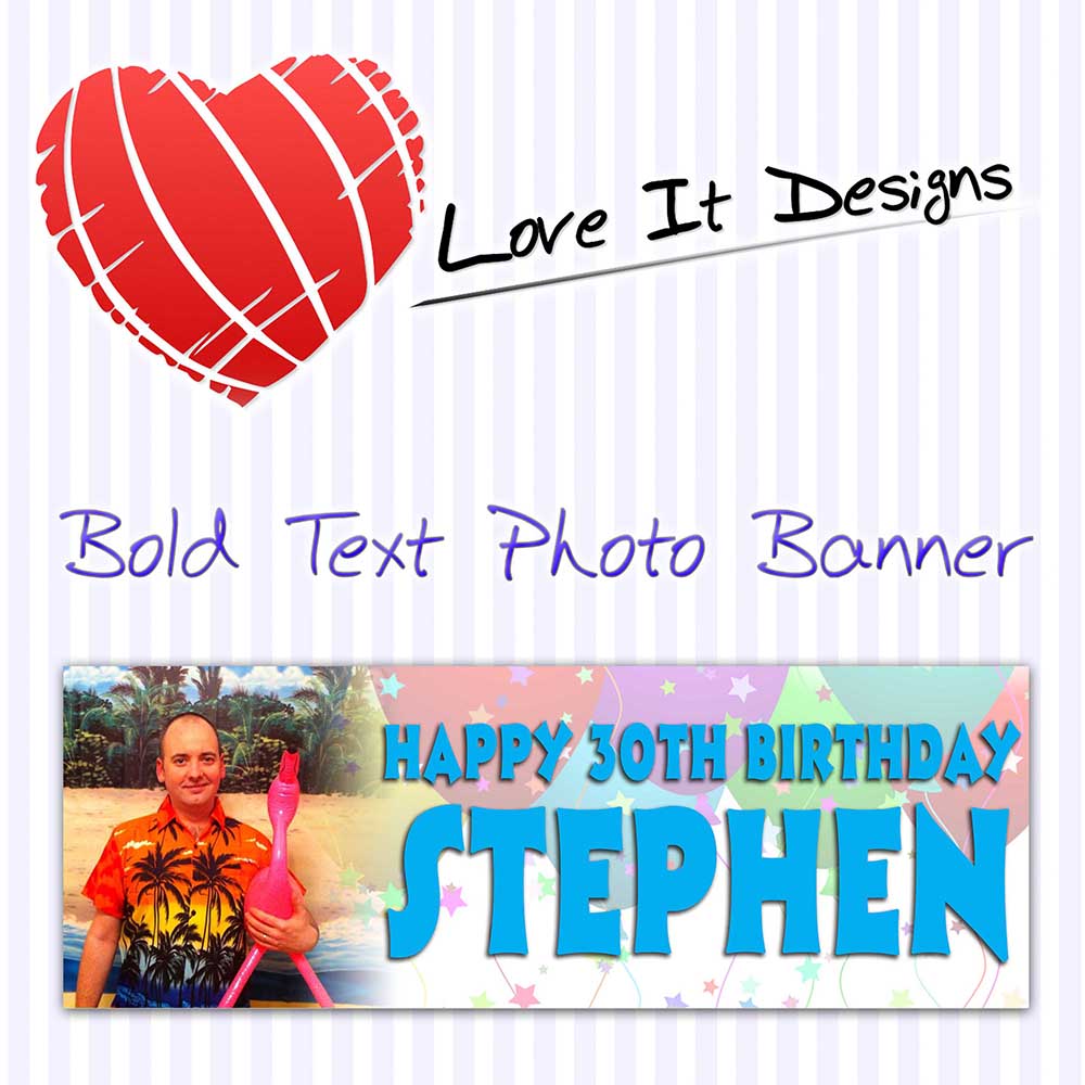 Bold Text Photo banner - Image 2