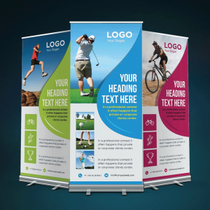 Roll up Pop up Banner Stands