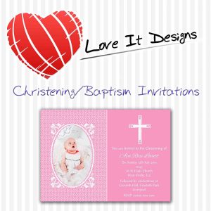 Christening / Baptism Invitations A001