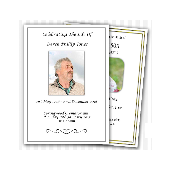 Funeral Order of Service from £55