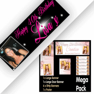 Party Banners & Packs
