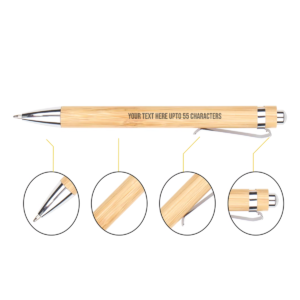 Engraved Bamboo Pen